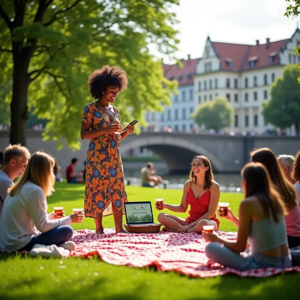 Supporting visual content